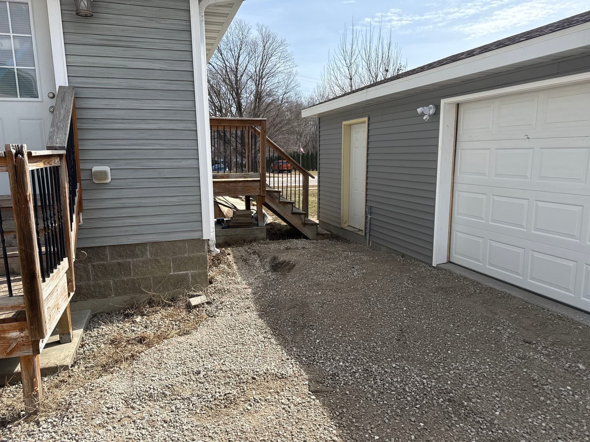 New Garage Build with a Driveway Upgrade on the Way